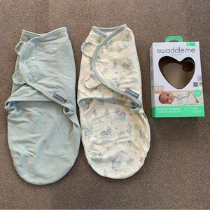 2 SwaddleMe Swaddles